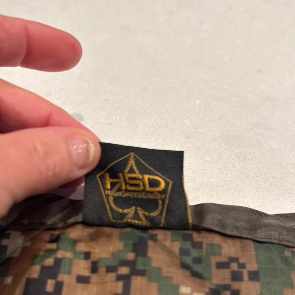 Camouflage Quilted Dog Blanket